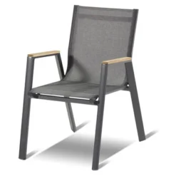 HARTMAN Xanadu / Aruba Set, Xerix/anthrazit, Alu/Teakholz, 2 Stapelsessel, 6 Multipos, Teakarmlehnen, 220x100cm 8 HARTMAN Xanadu / Aruba Set, Xerix/anthrazit, Alu/Teakholz, 2 Stapelsessel, 6 Multipos, Teakarmlehnen, 220x100cm -Günstiges Garten Perle Geschäft 4 21173.jpg