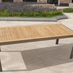 OUTFLEXX Sitzgruppe, Schwarz, Edelstahl/Teak, Esstisch 200 X 90 Cm, 6 Stapelstühle Gepolstert 16 OUTFLEXX Sitzgruppe, Schwarz, Edelstahl/Teak, Esstisch 200 X 90 Cm, 6 Stapelstühle Gepolstert -Günstiges Garten Perle Geschäft 6 14202.jpg