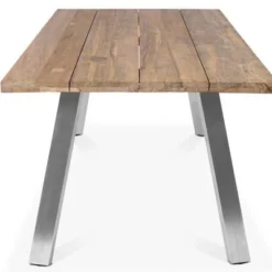 STERN Cardiff Esstischgruppe, Silber/taupe, Edelstahl/Teak, Tisch 160 X 90 Cm, 6 Multipositionssessel 12 STERN Cardiff Esstischgruppe, Silber/taupe, Edelstahl/Teak, Tisch 160 X 90 Cm, 6 Multipositionssessel -Günstiges Garten Perle Geschäft 6 19709.jpg