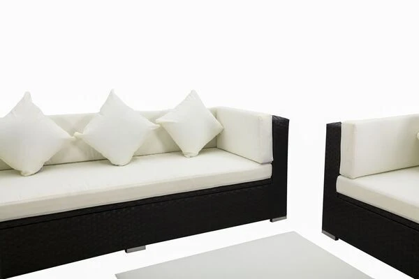 OUTFLEXX Loungemöbel-Set, Braun, Polyrattan, Für 9 Personen, Inkl. Kaffeetisch, Wasserfeste Kissenbox 8 OUTFLEXX Loungemöbel-Set, Braun, Polyrattan, Für 9 Personen, Inkl. Kaffeetisch, Wasserfeste Kissenbox – Bild 8