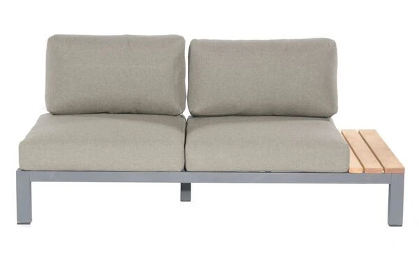 SONNENPARTNER Equila Loungegruppe, Anthrazit, Alu/Teakholz, 5 Personen, Inkl. Polster 8 SONNENPARTNER Equila Loungegruppe, Anthrazit, Alu/Teakholz, 5 Personen, Inkl. Polster – Bild 8