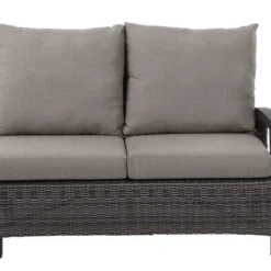 SIENA GARDEN Corido 2-Sitzer Sofa, Charcoal, Alu / Gardino®-Geflecht, 136x83x88 Cm, Armlehne Links -Günstiges Garten Perle Geschäft 8 20190.jpg