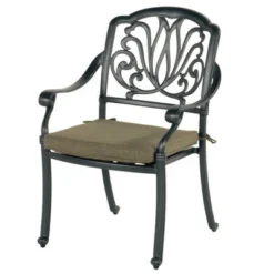 HARTMAN Amalfi Esstischgarnitur, Dunkelgrün, Alu-Guss, 6 Diningsessel, Inkl. Polster, 214x112 Cm 21 HARTMAN Amalfi Esstischgarnitur, Dunkelgrün, Alu-Guss, 6 Diningsessel, Inkl. Polster, 214x112 Cm -Günstiges Garten Perle Geschäft 8 21183.jpg