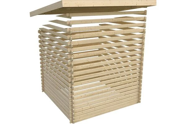 KARIBU Gartenhaus Bastrup 2, Fichtenholz 28 Mm 9 KARIBU Gartenhaus Bastrup 2, Fichtenholz 28 Mm – Bild 9