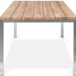 STERN Cardiff Esstischgruppe, Silber/silbergrau, Edelstahl/Teak, Tisch 200 X 100 Cm, 6 Stapel-, 2 Multipositionssessel 18 STERN Cardiff Esstischgruppe, Silber/silbergrau, Edelstahl/Teak, Tisch 200 X 100 Cm, 6 Stapel-, 2 Multipositionssessel -Günstiges Garten Perle Geschäft 9 19777.jpg